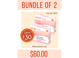 [TWIN PACK] Activa Well-Being Beauty & Radiance, 30 Softgels